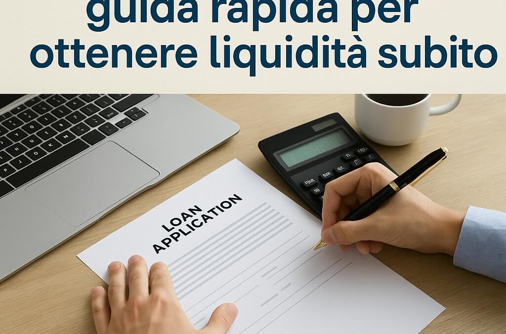Prestiti personali: guida completa per chi ha bisogno di liquidità subito
